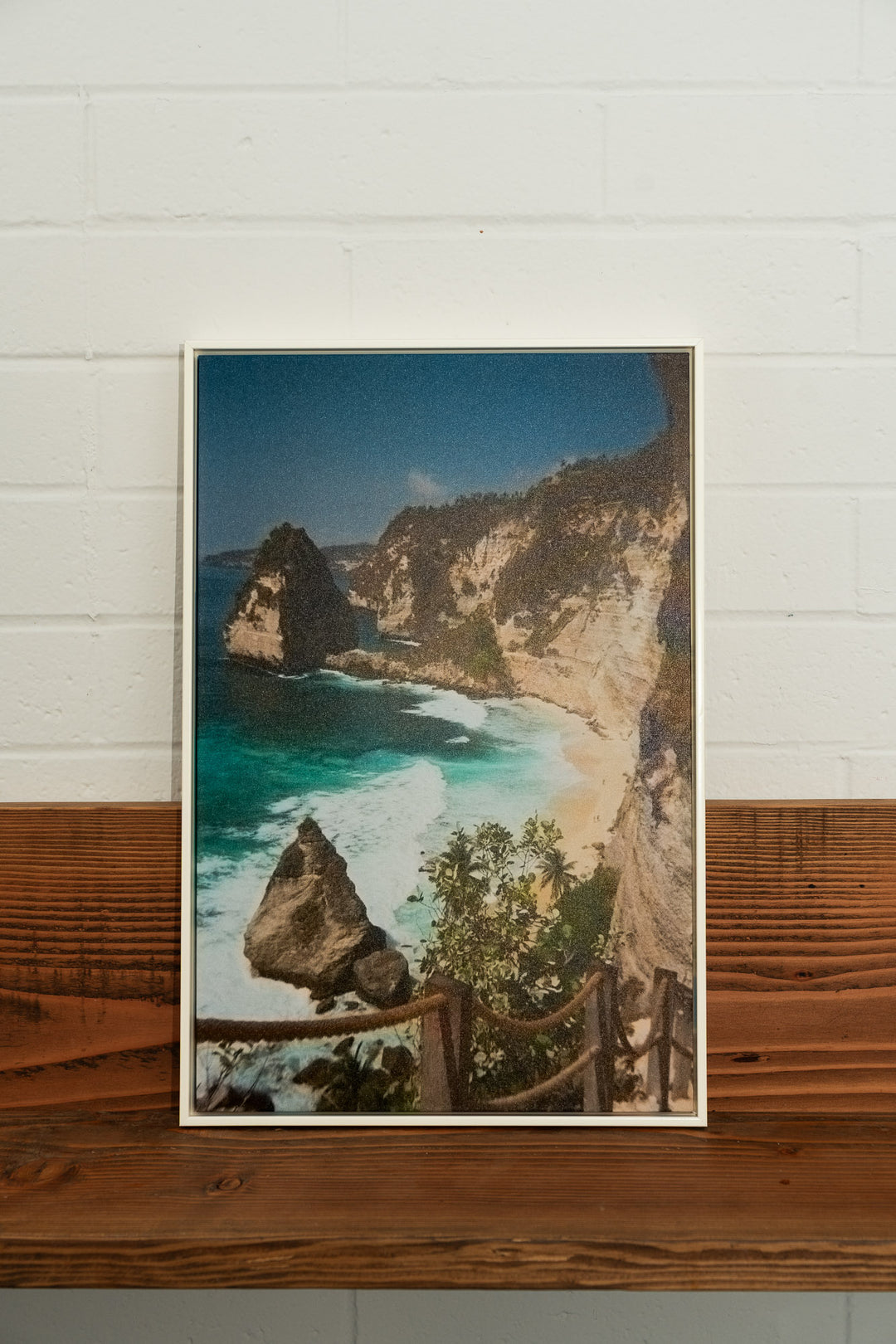 'Cliffside' Framed Canvas - 16x24