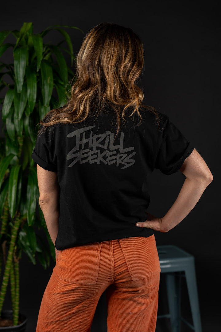 Thrill Seekers Classic Babes Tee Black