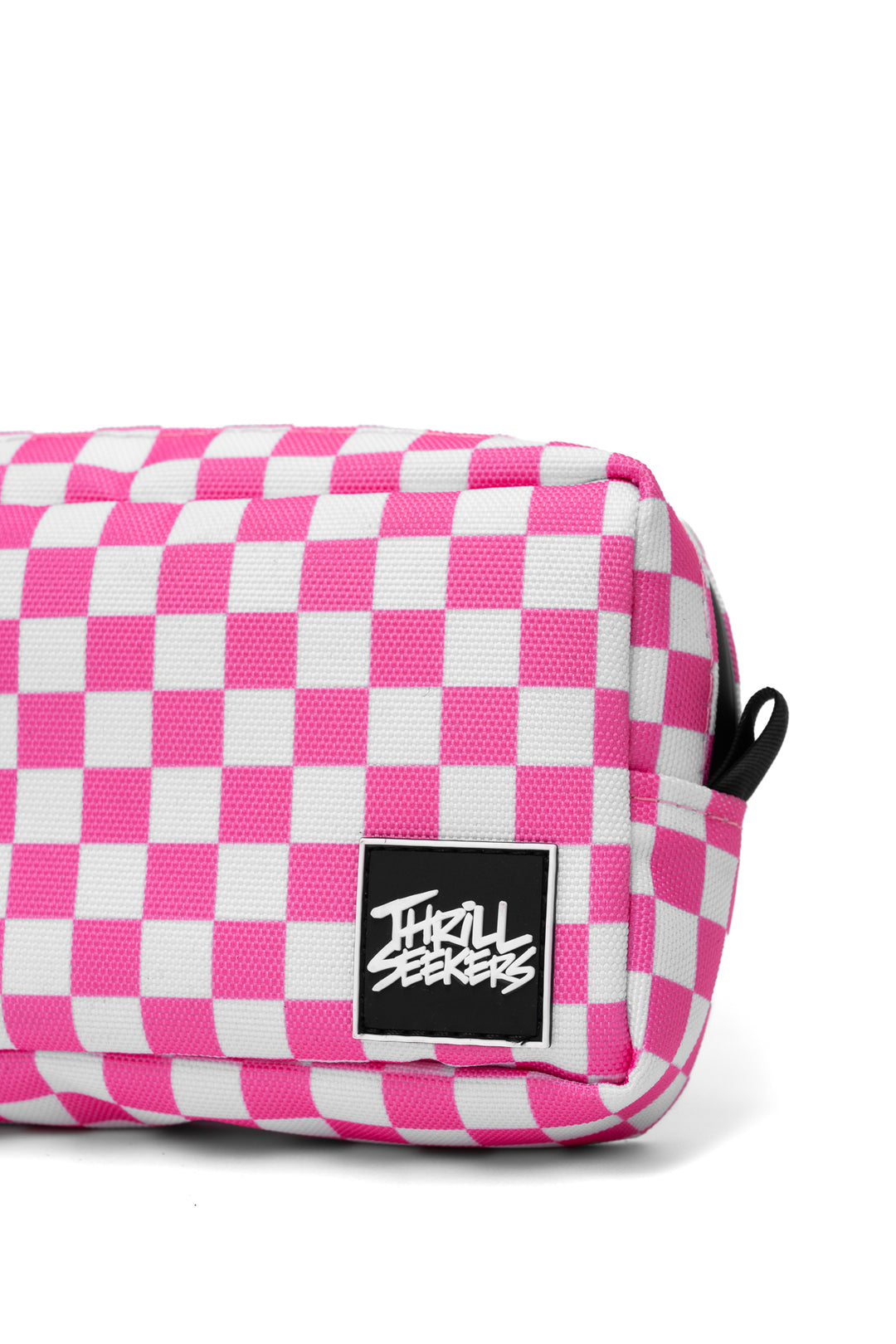 Pink/White Chex Bar Bag