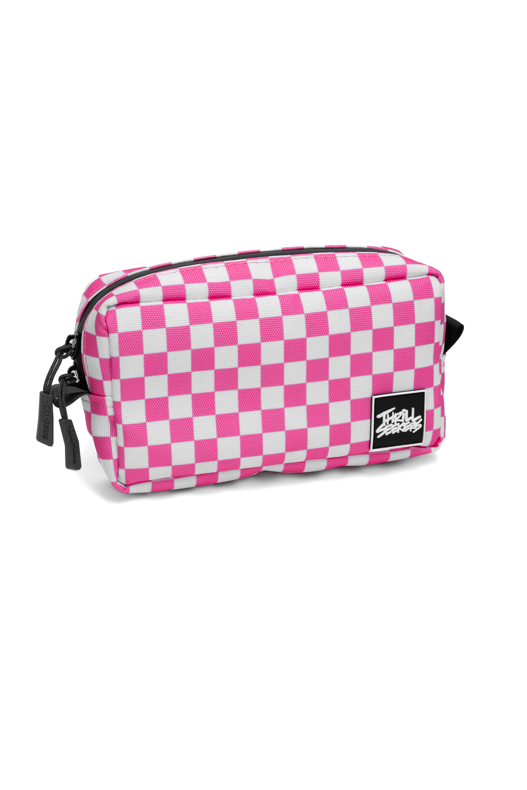 Pink/White Chex Bar Bag
