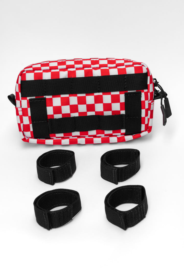 Thrill Seekers-Red/White Chex Bar Bag-10