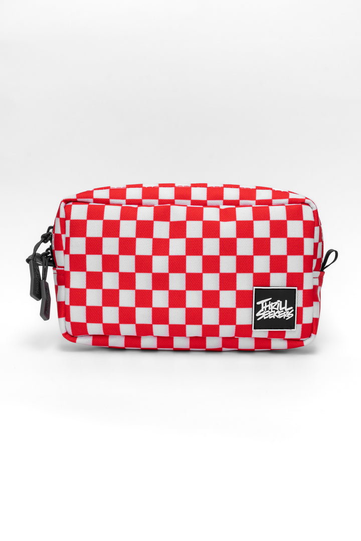 Thrill Seekers-Red/White Chex Bar Bag-1
