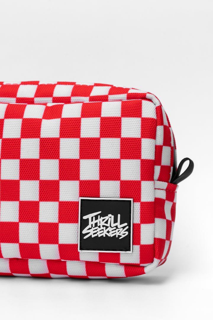 Thrill Seekers-Red/White Chex Bar Bag-3