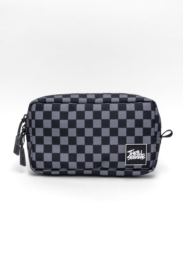 Thrill Seekers-Black/Grey Chex Bar Bag-1