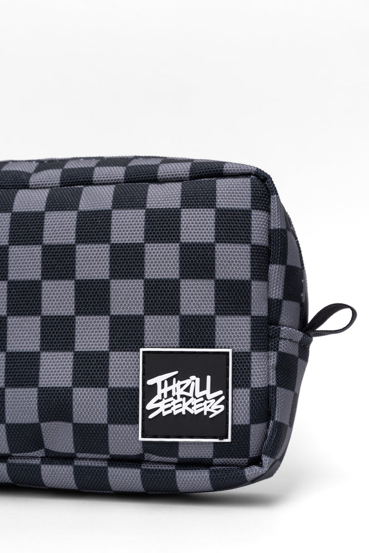 Thrill Seekers-Black/Grey Chex Bar Bag-2