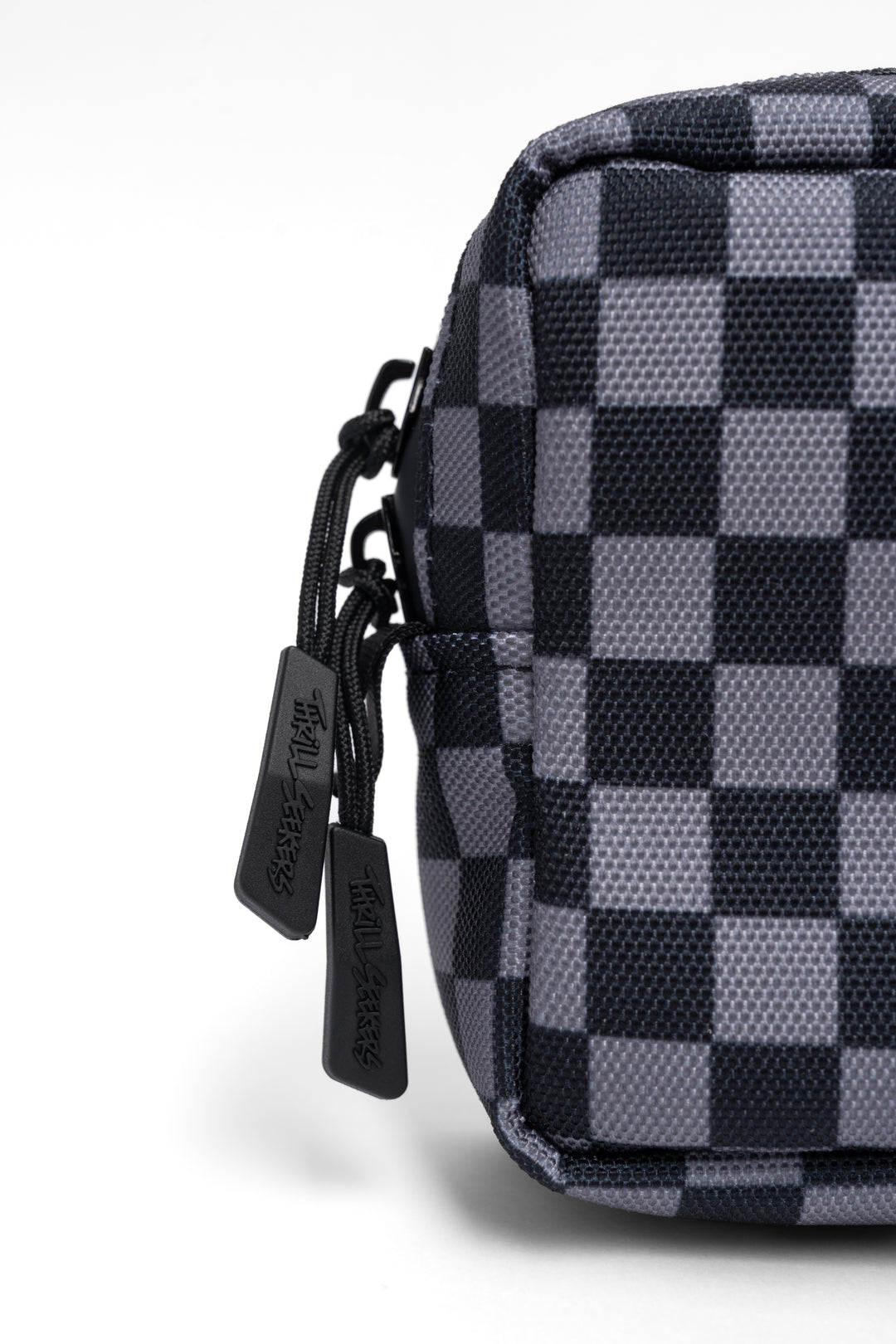 Thrill Seekers-Black/Grey Chex Bar Bag-4