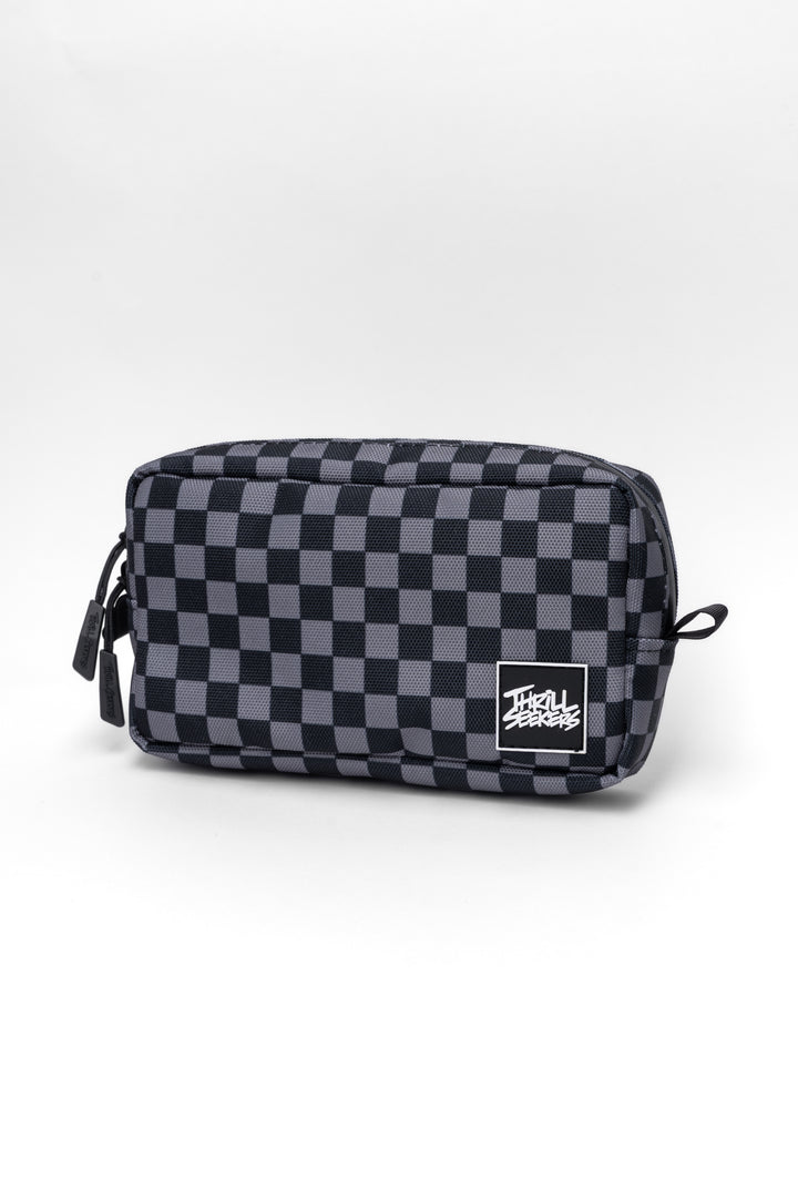 Thrill Seekers-Black/Grey Chex Bar Bag-5