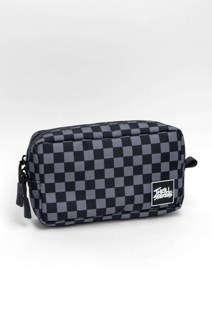 Thrill Seekers-Black/Grey Chex Bar Bag-7