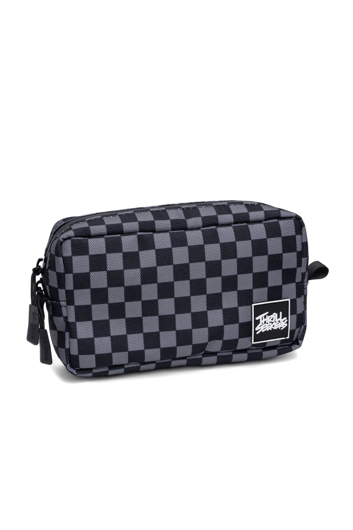 Black/Grey Chex Bar Bag
