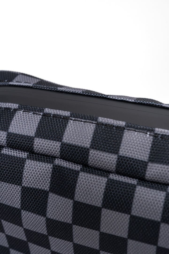 Thrill Seekers-Black/Grey Chex Bar Bag-6