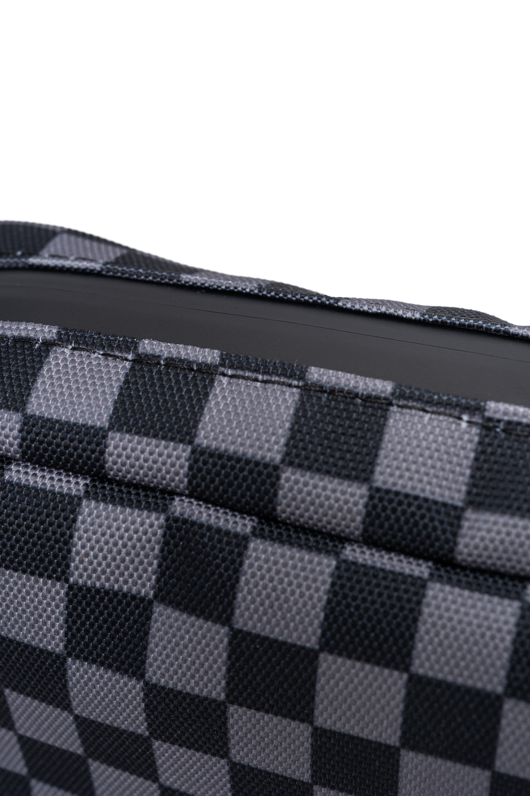 Black/Grey Chex Bar Bag