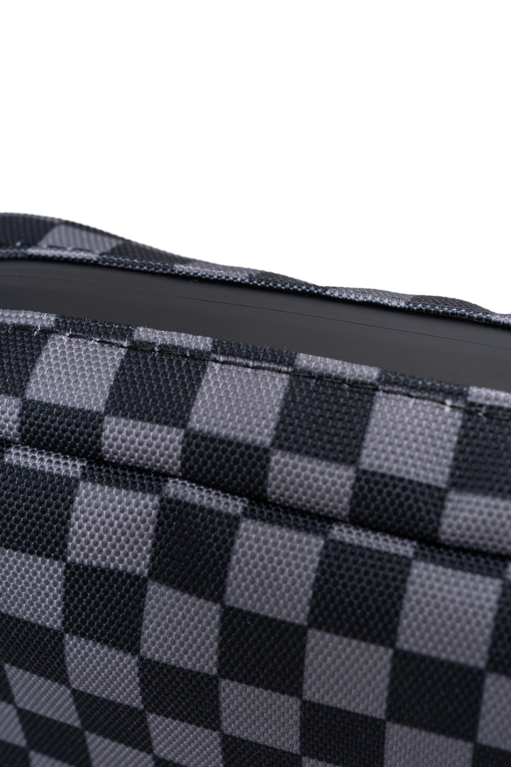 Black/Grey Chex Bar Bag