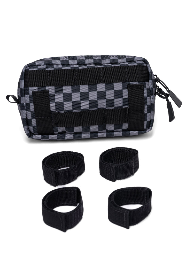 Black/Grey Chex Bar Bag