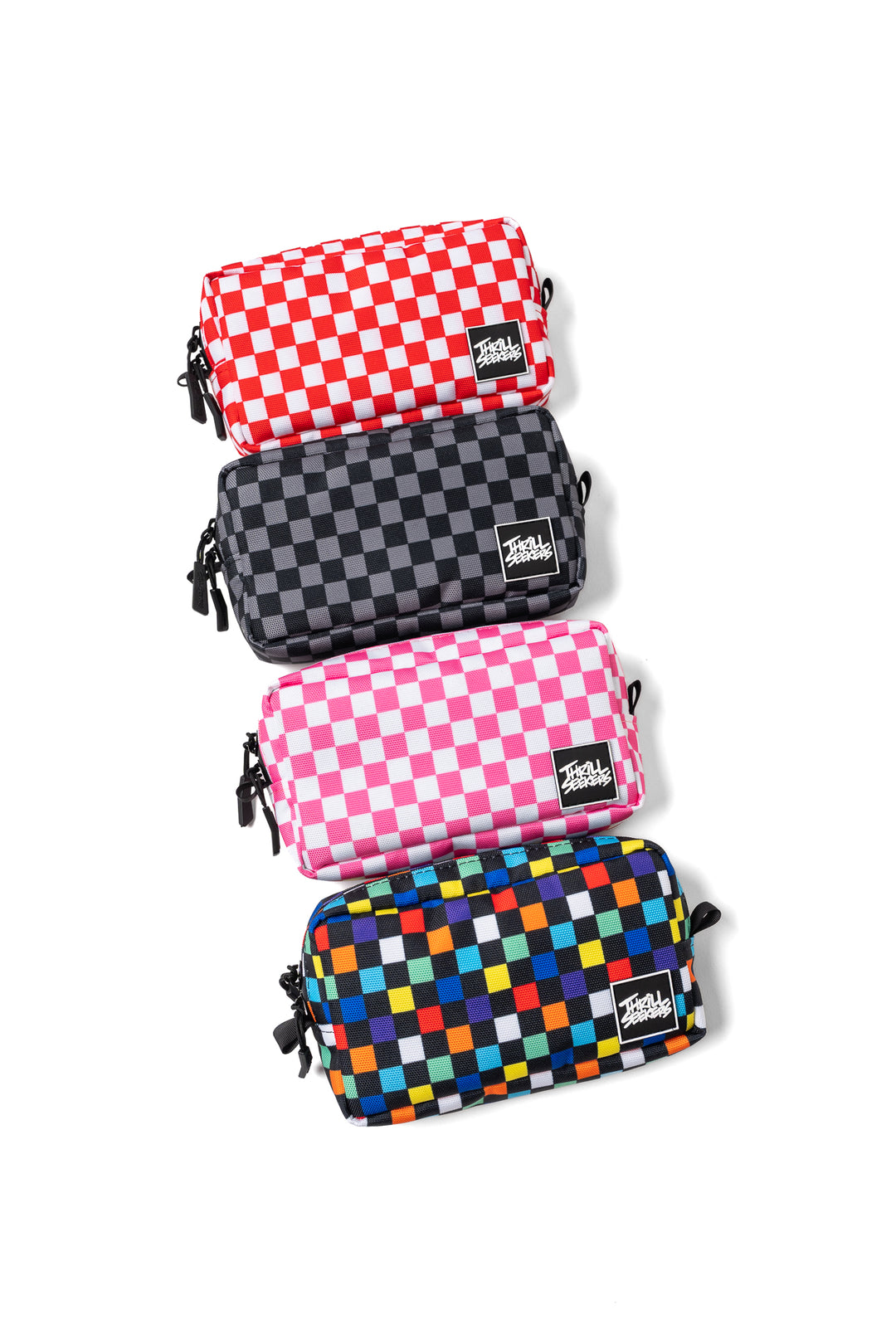 Black/Grey Chex Bar Bag