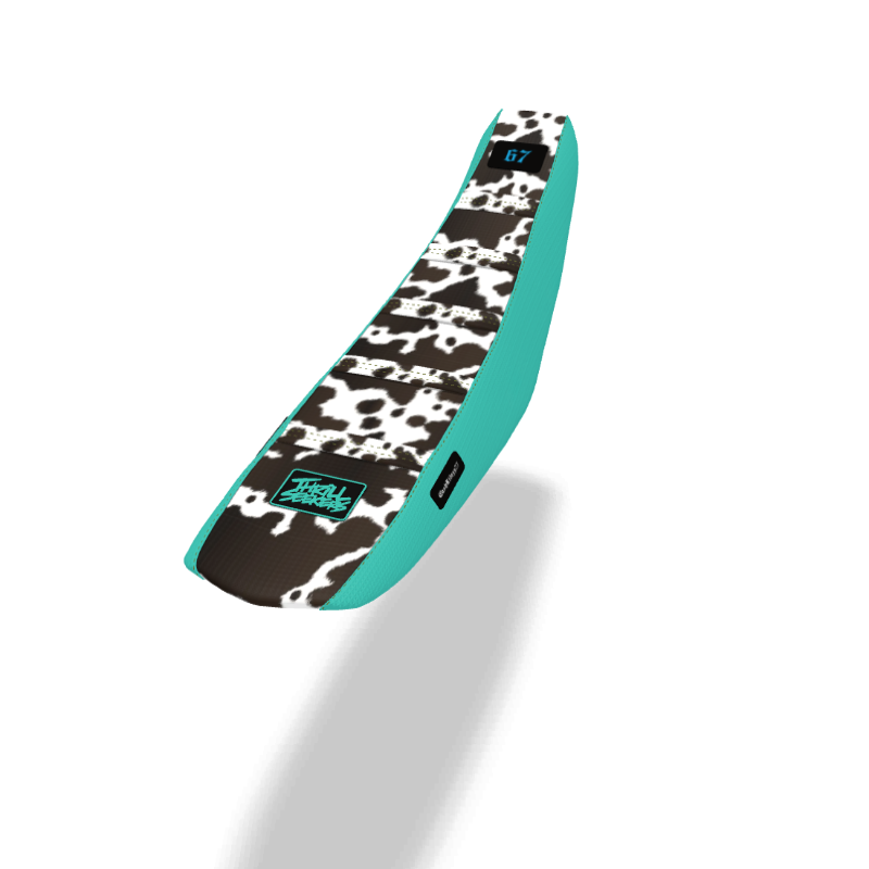 Custom Seat Cover: Arctic Leopard XF Pro MX