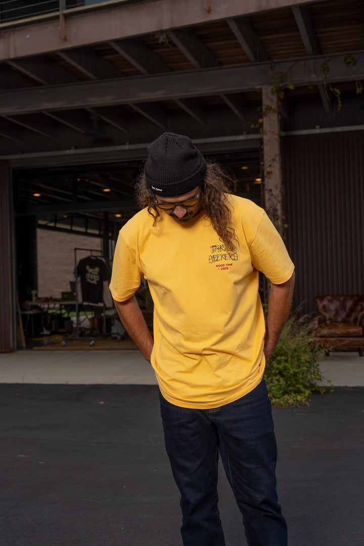 Tierra Tee - Golden Yellow