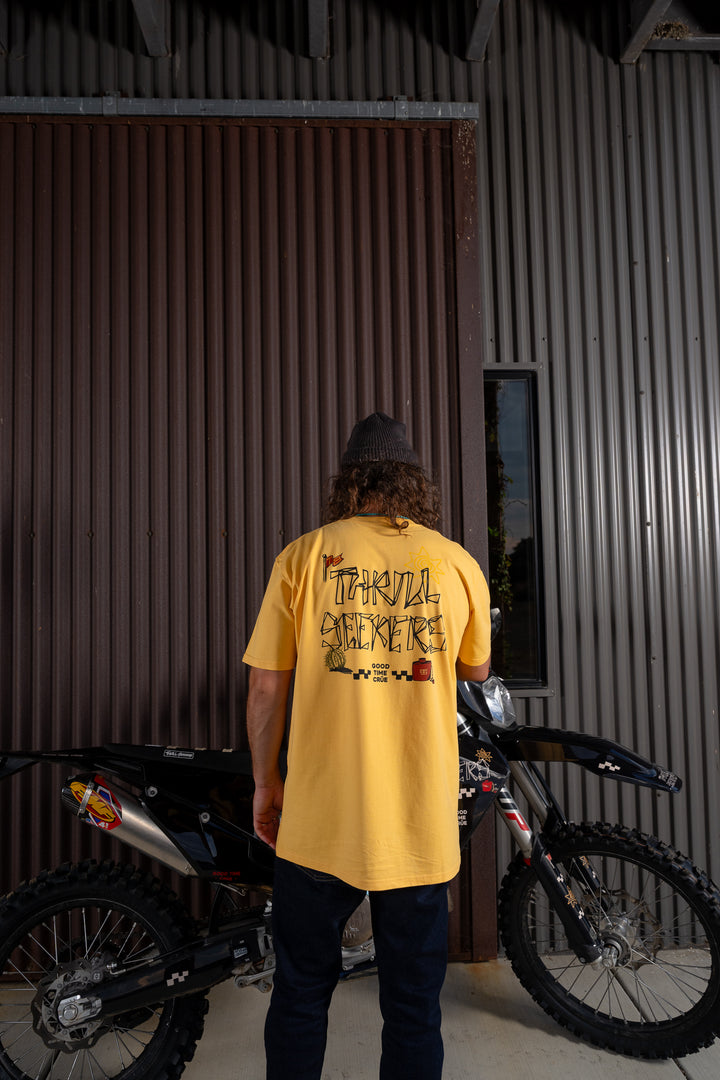 Tierra Tee - Golden Yellow