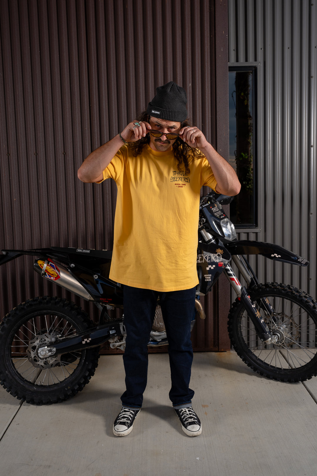 Tierra Tee - Golden Yellow