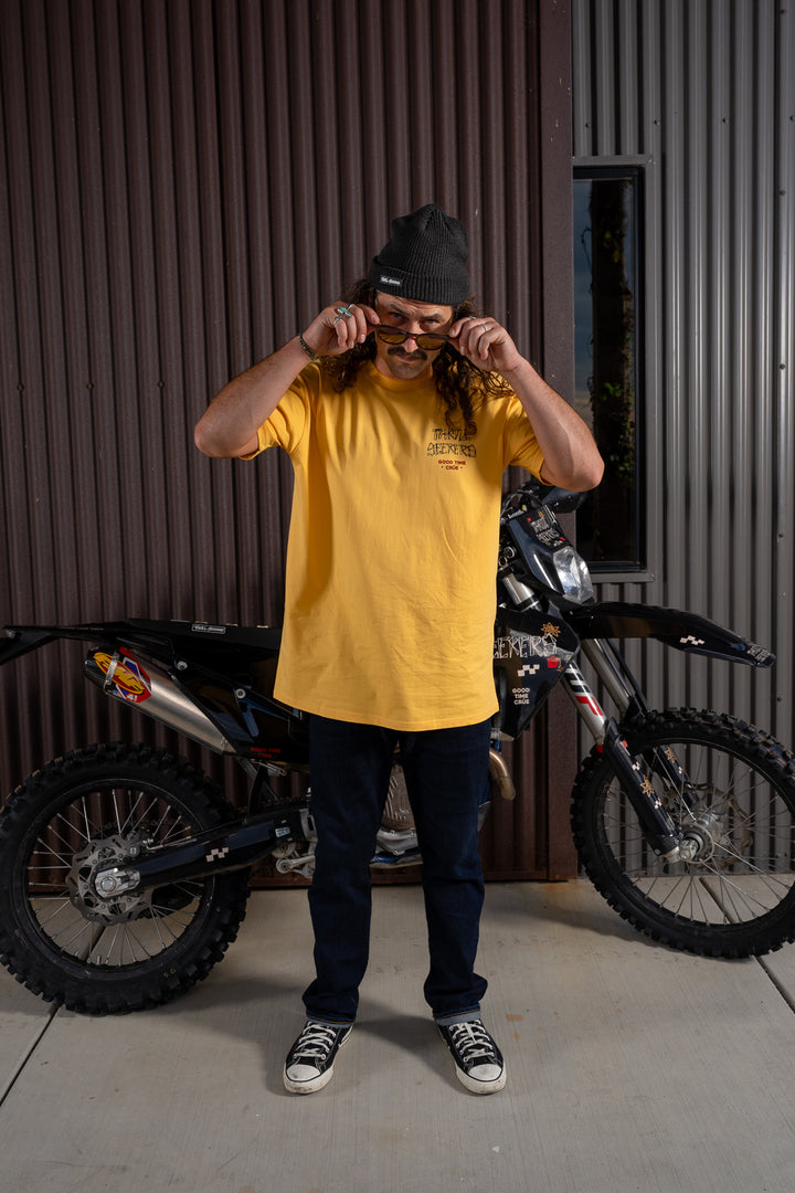 Tierra Tee - Golden Yellow