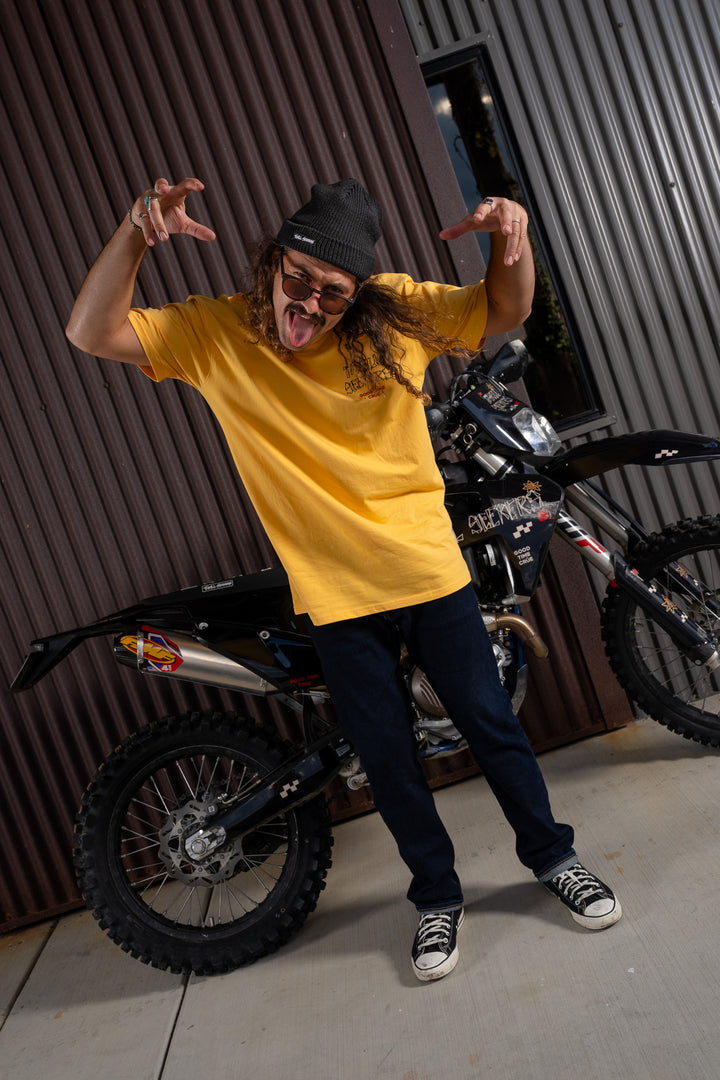 Tierra Tee - Golden Yellow