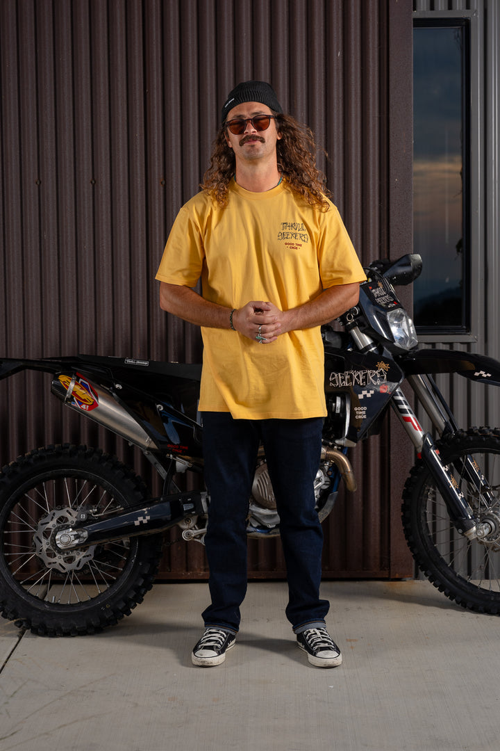 Tierra Tee - Golden Yellow
