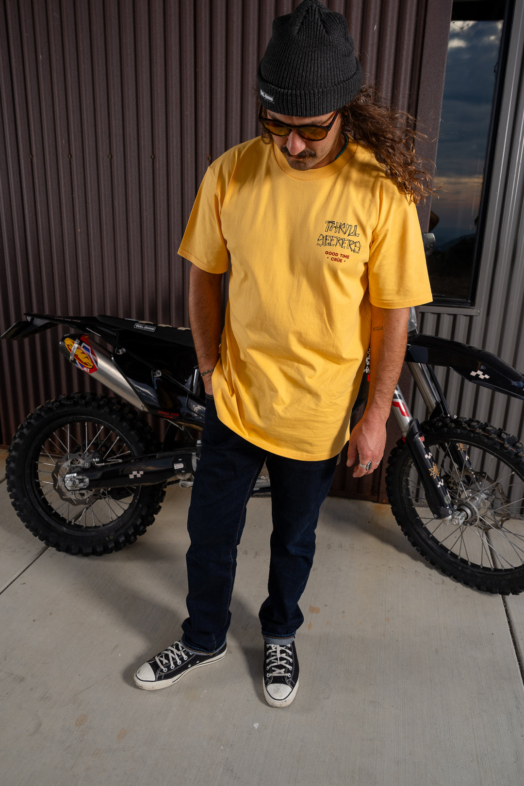 Tierra Tee - Golden Yellow