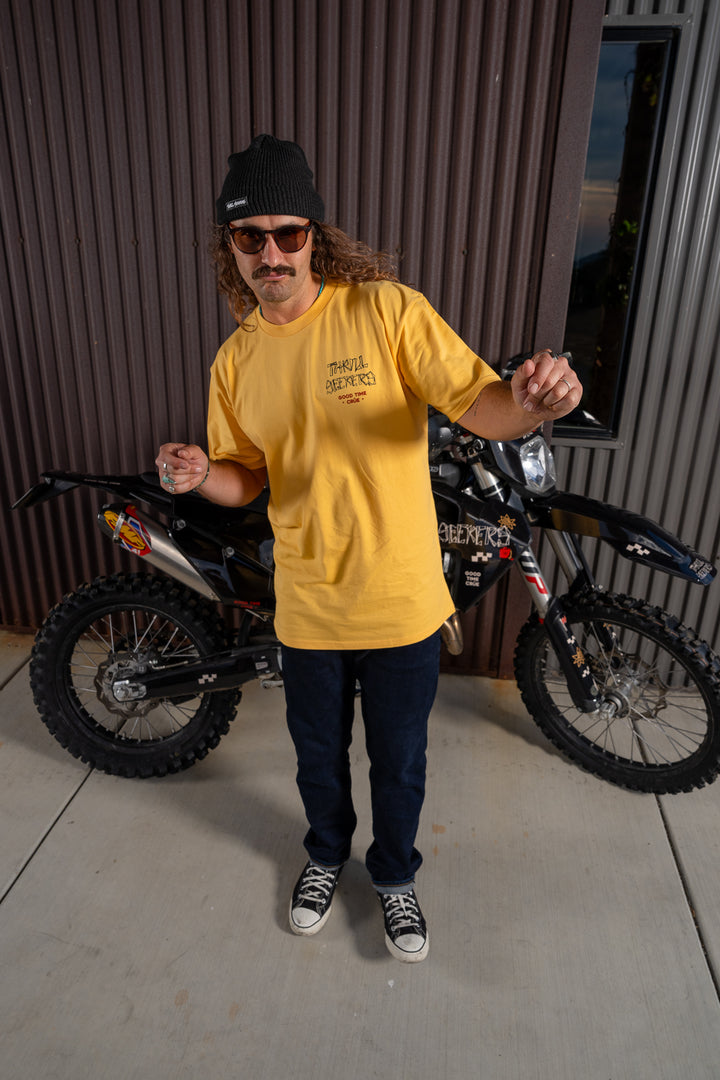 Tierra Tee - Golden Yellow