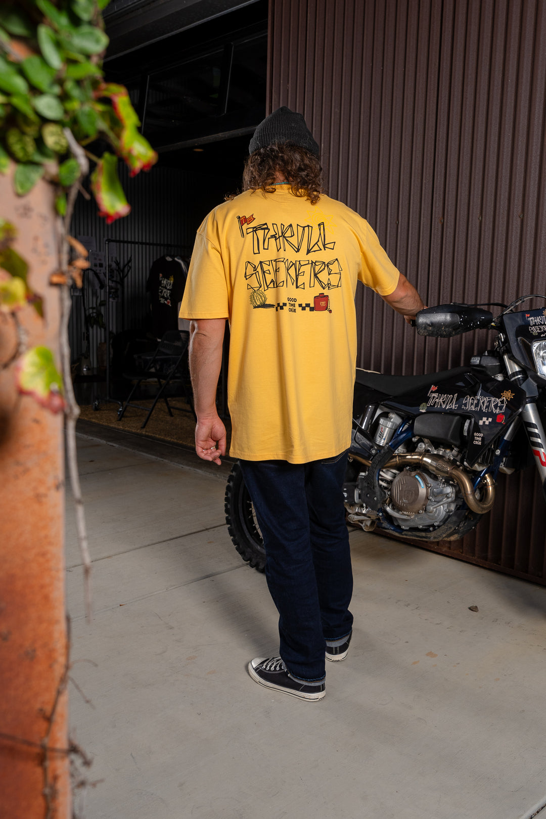 Tierra Tee - Golden Yellow
