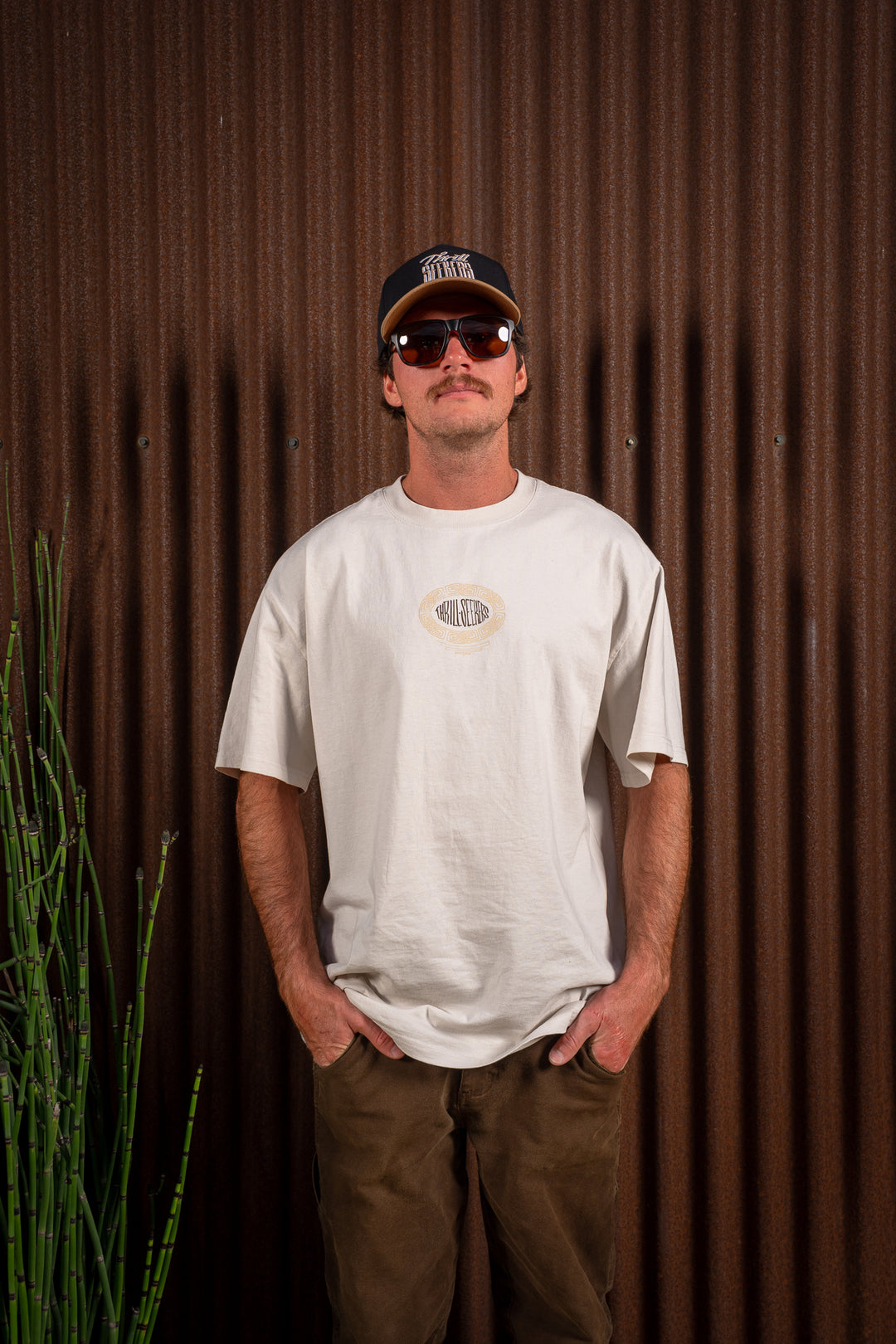 Tribe Tee - Faded Bone