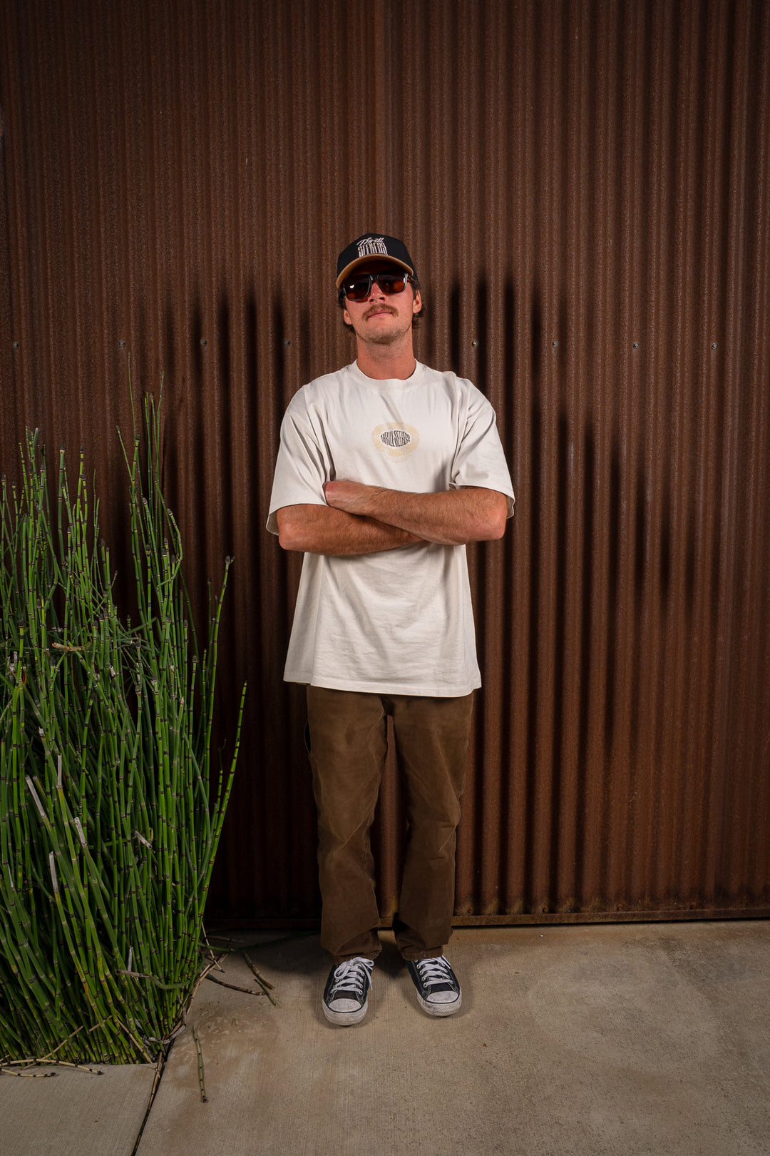 Tribe Tee - Faded Bone
