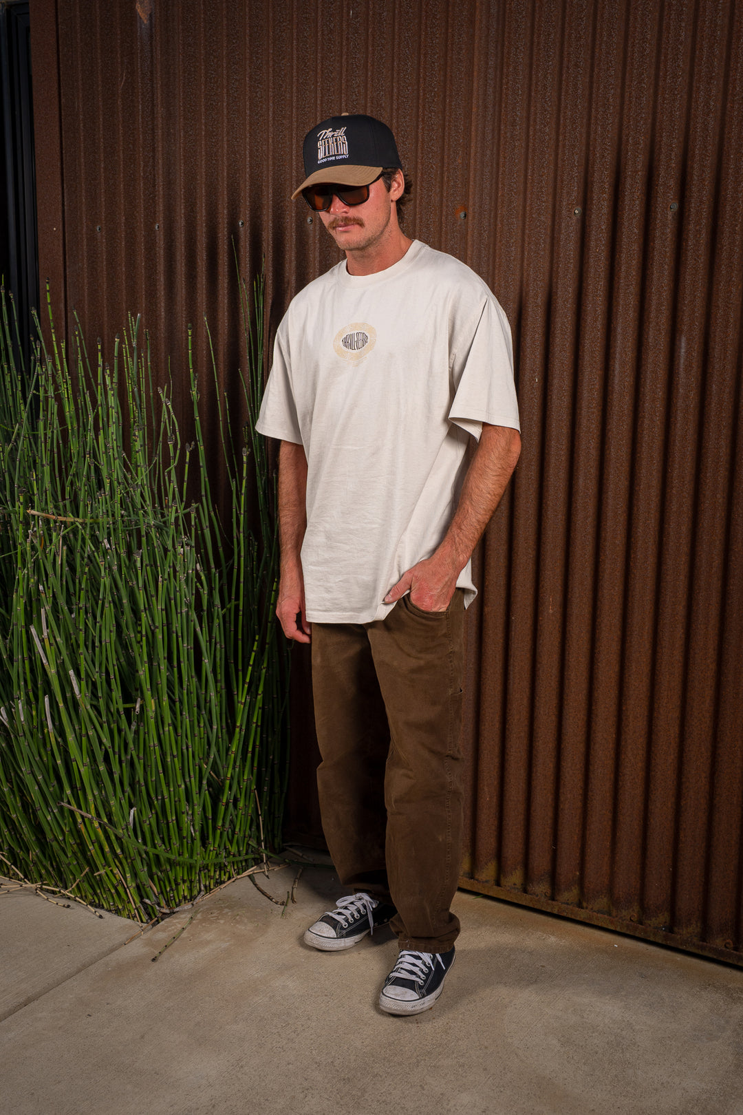 Tribe Tee - Faded Bone