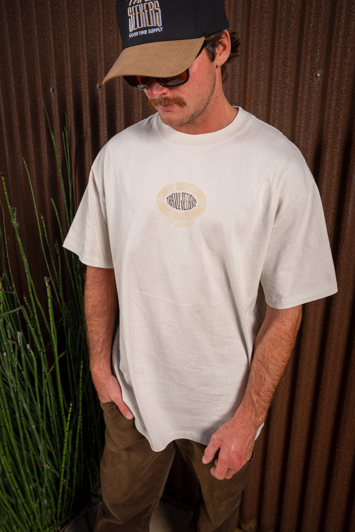 Tribe Tee - Faded Bone