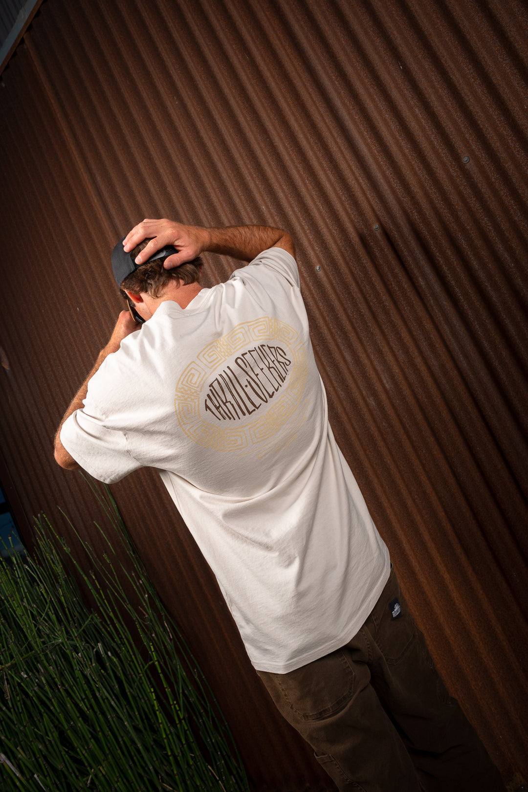 Tribe Tee - Faded Bone