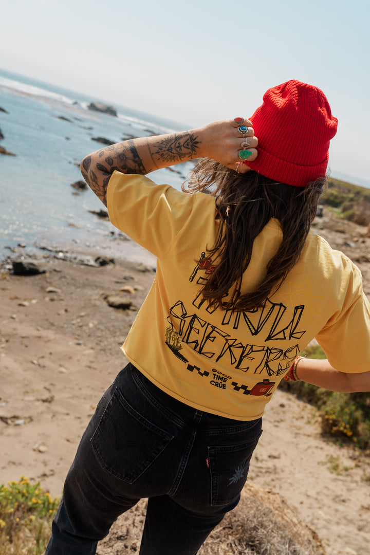 Tierra Tee - Golden Yellow