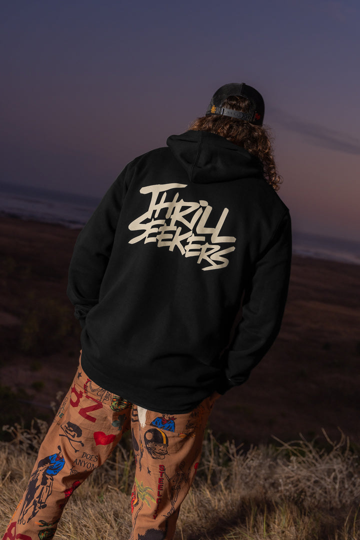 Classic Hoodie - Black/Cream
