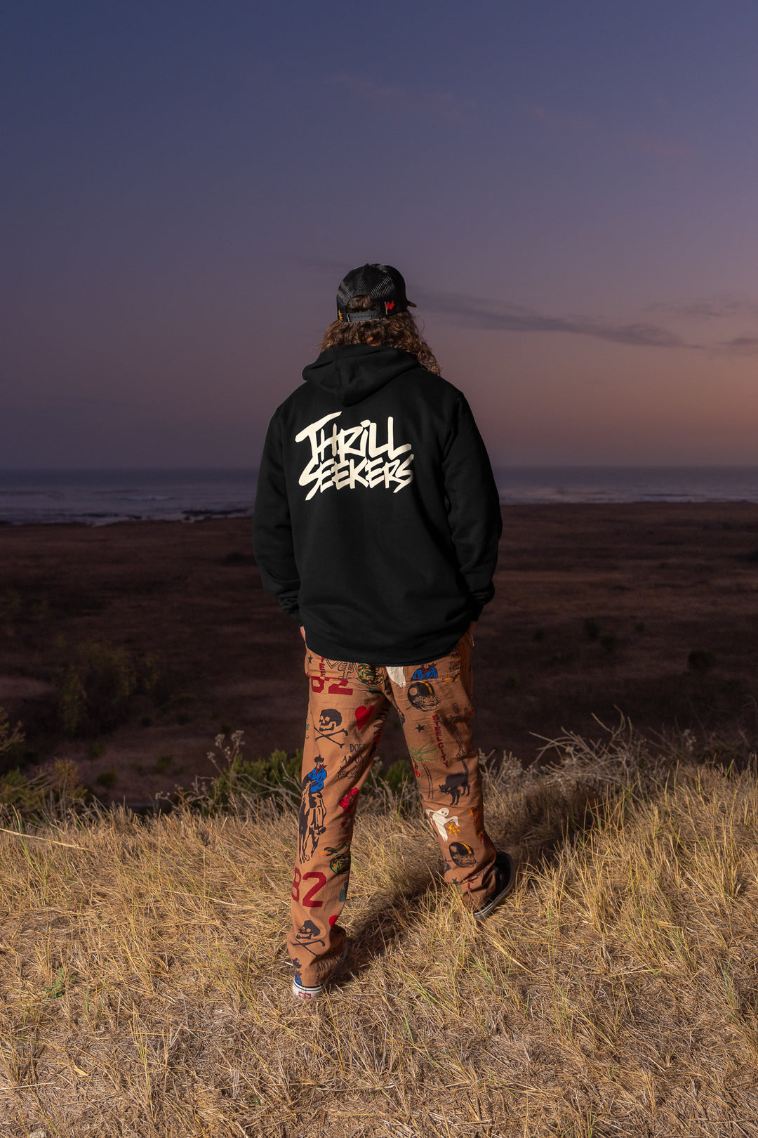 Classic Hoodie - Black/Cream