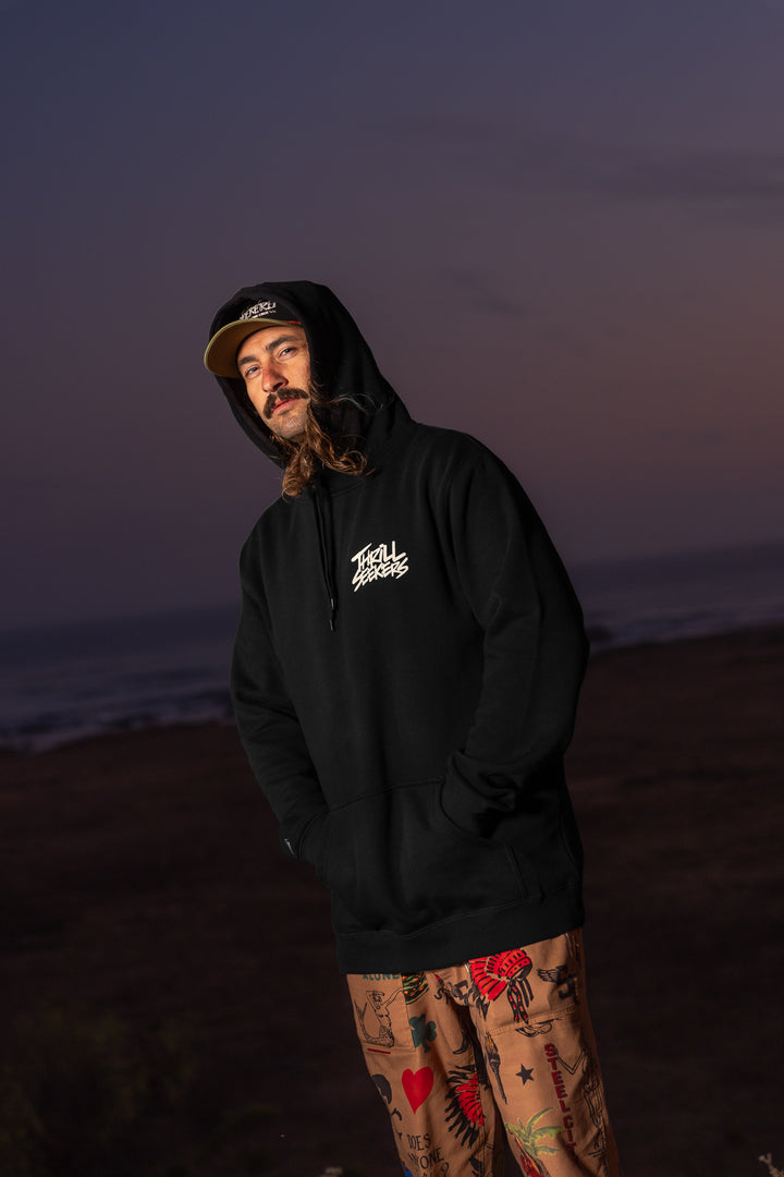 Classic Hoodie - Black/Cream