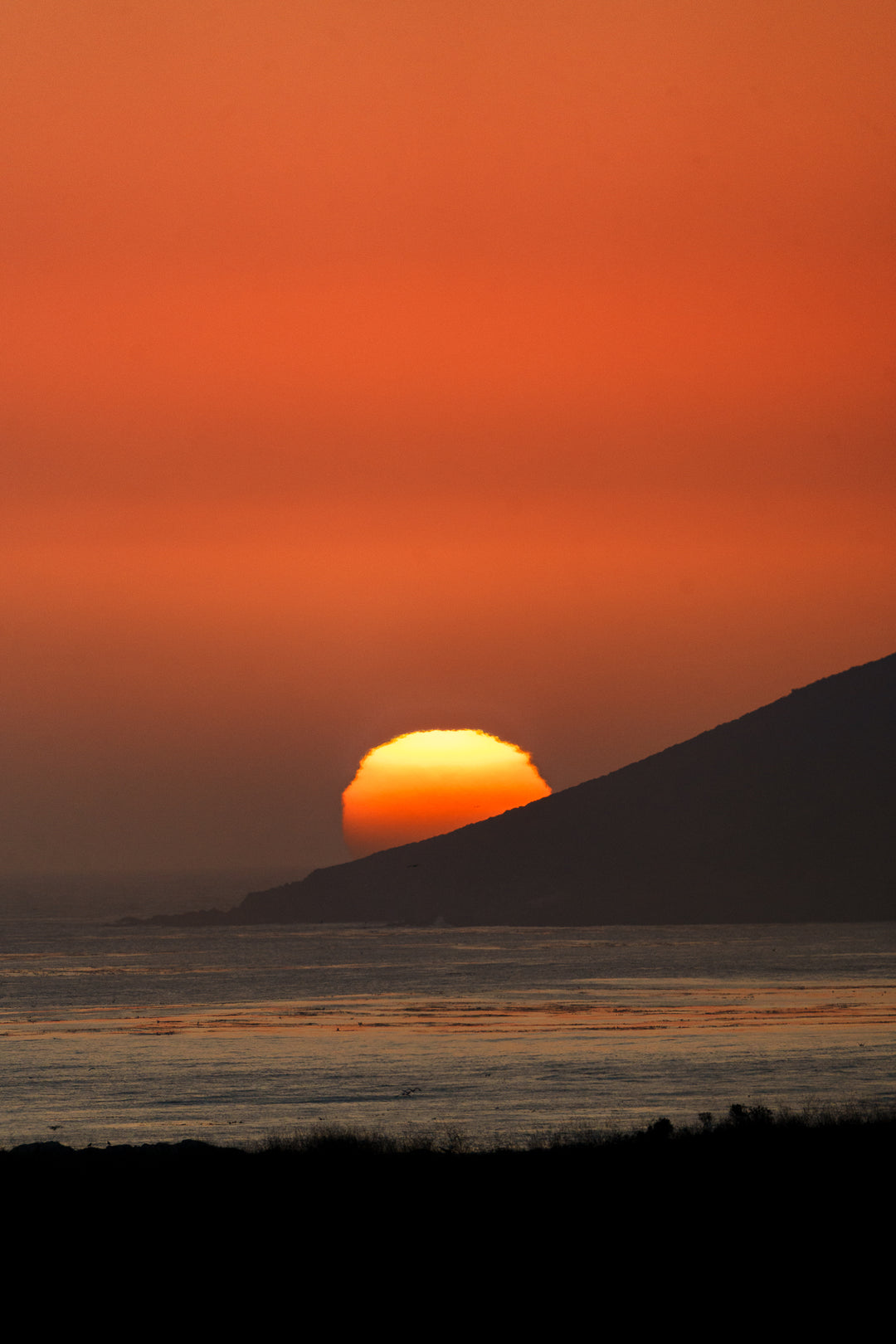 Fall Photo Print - Cayucos Sunset