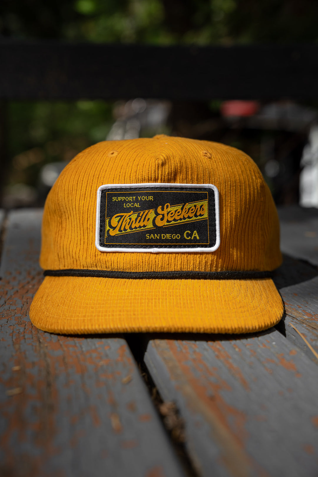 Thrill Seekers The Local Cord Cap Yellow