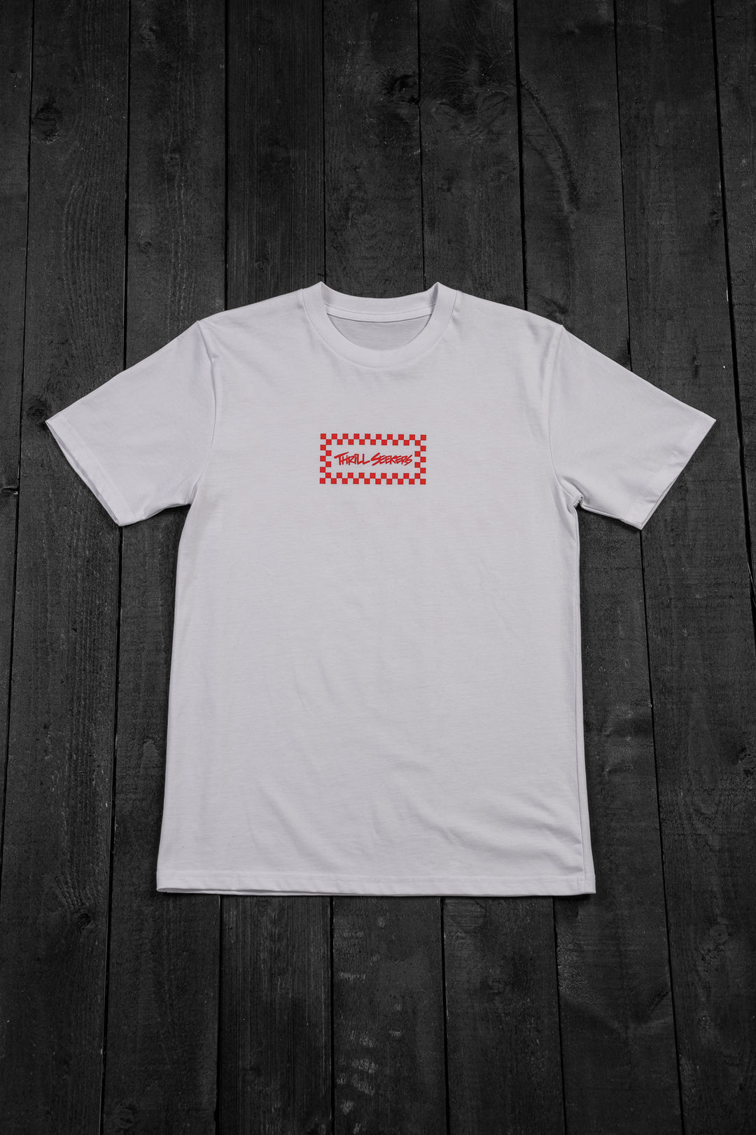 Red/White Chex Tee