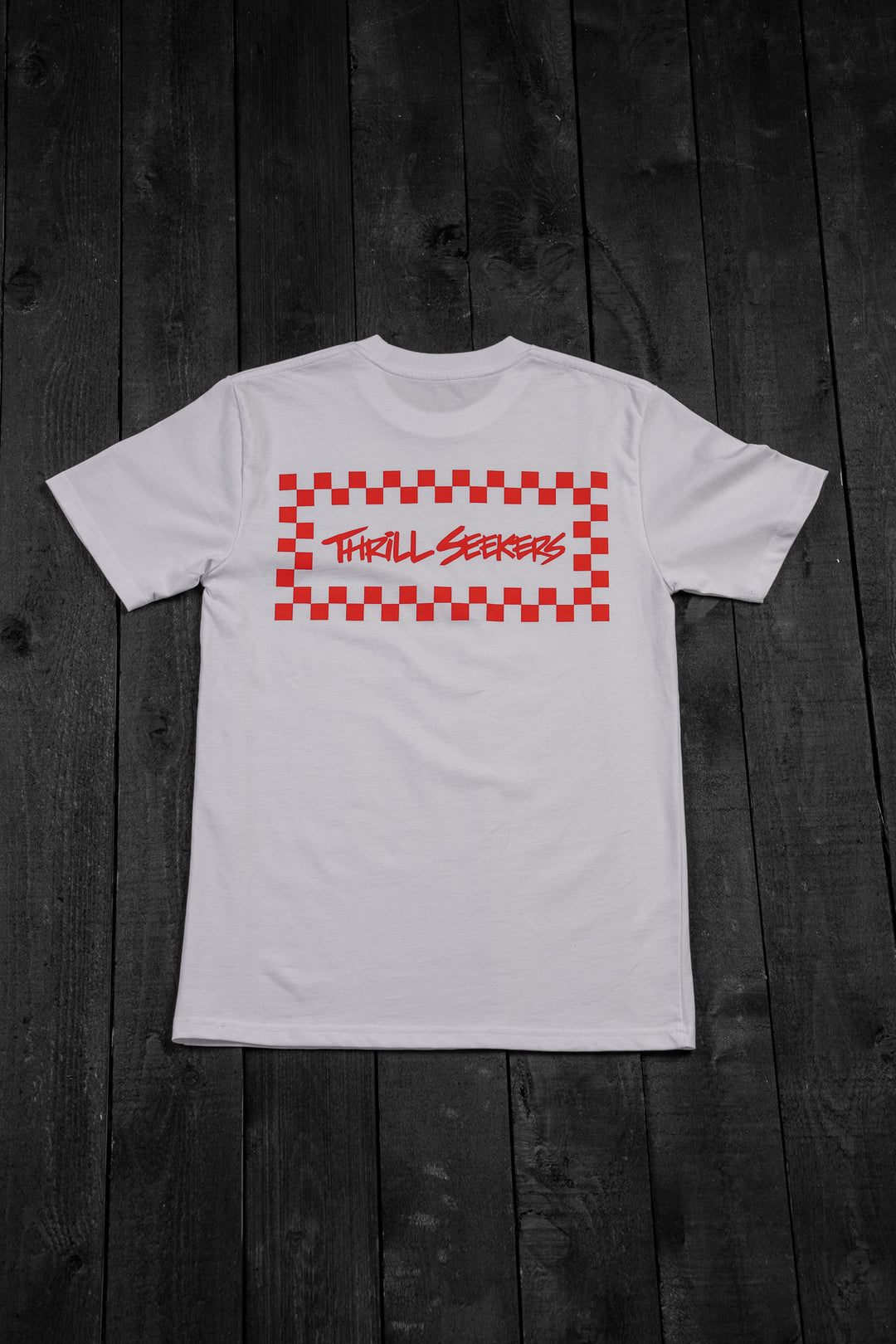 Red/White Chex Tee