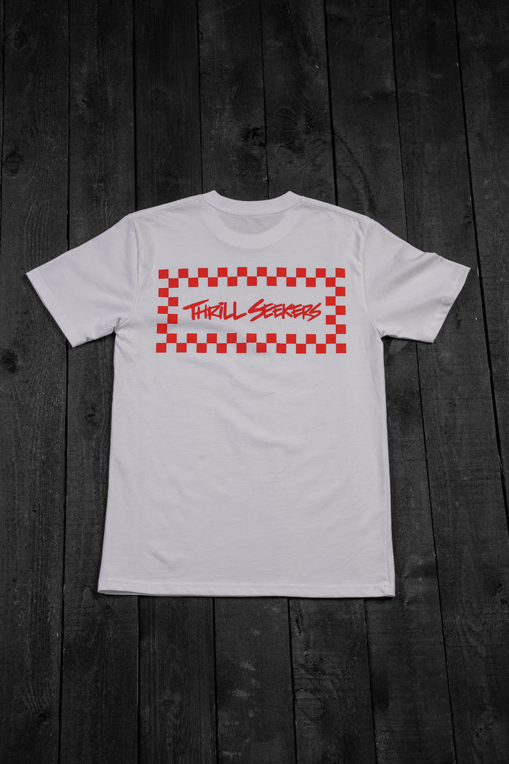 Red/White Chex Tee