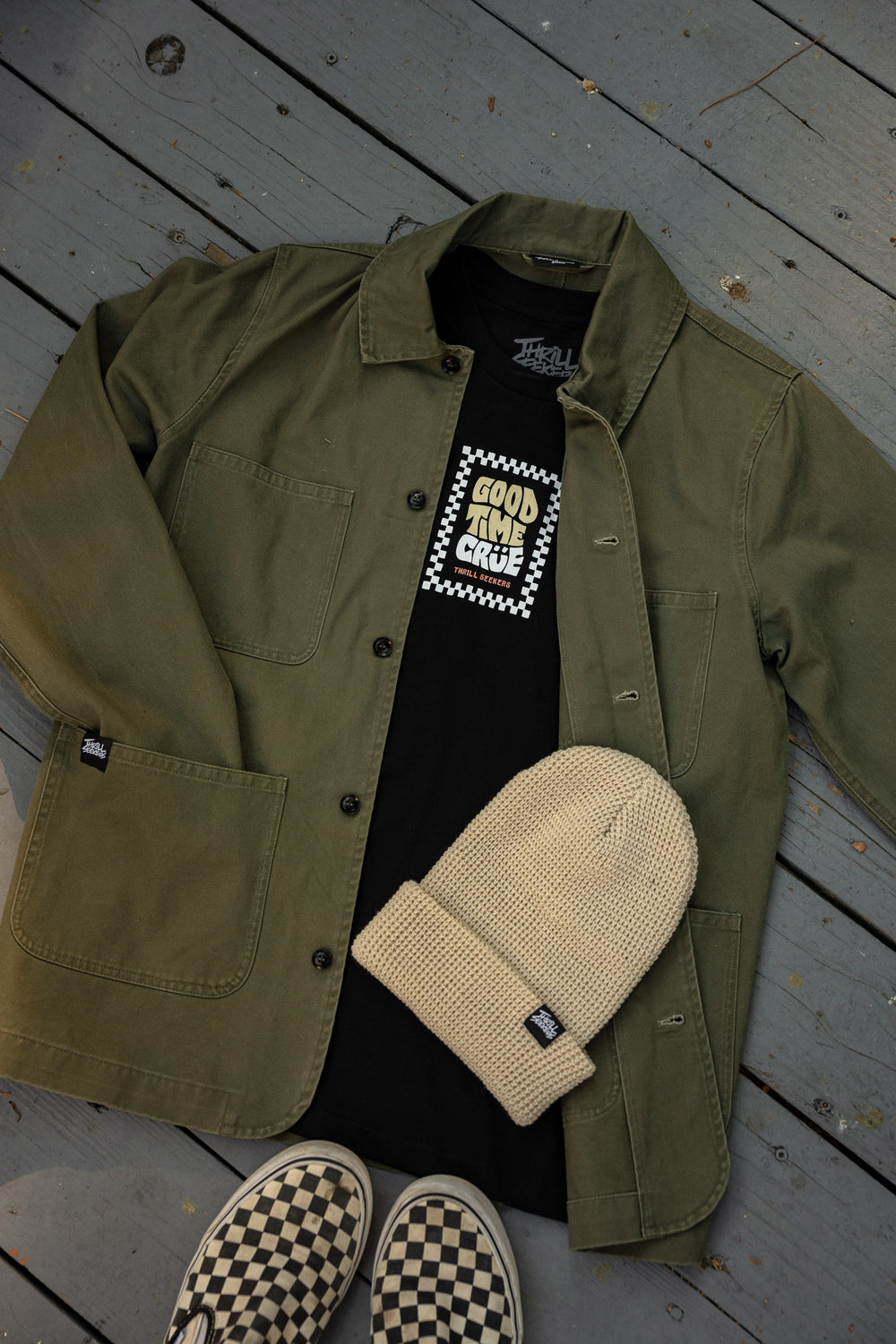 Thrill Seekers Troop Jacket Olive