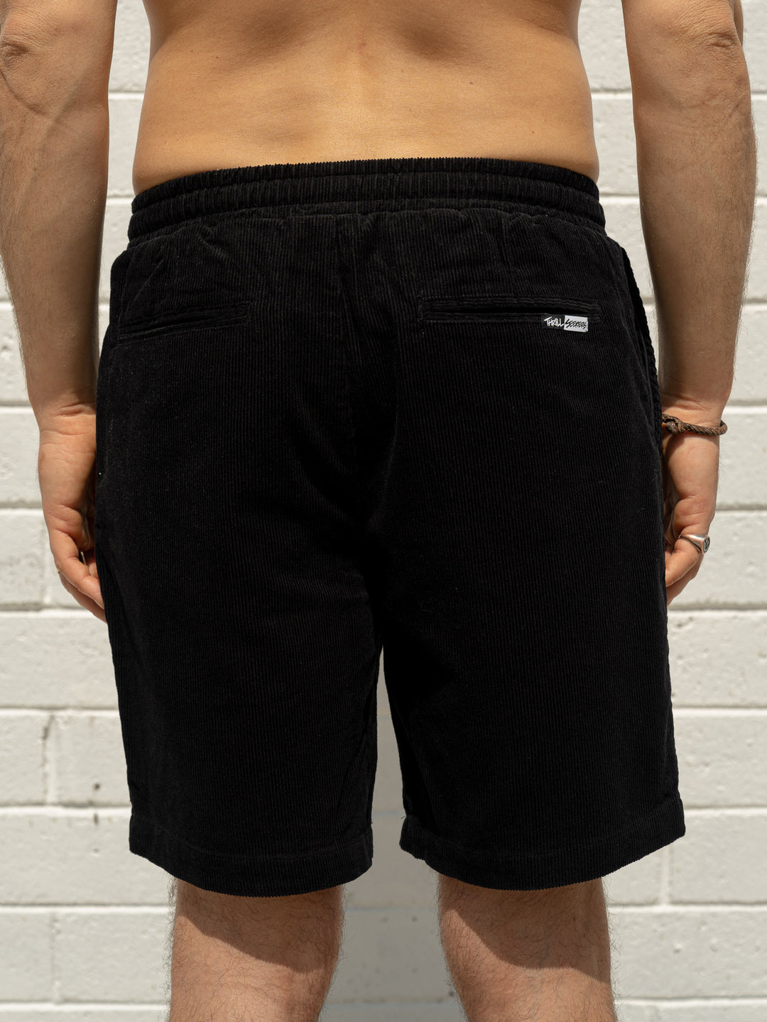Cord Shorts - Black