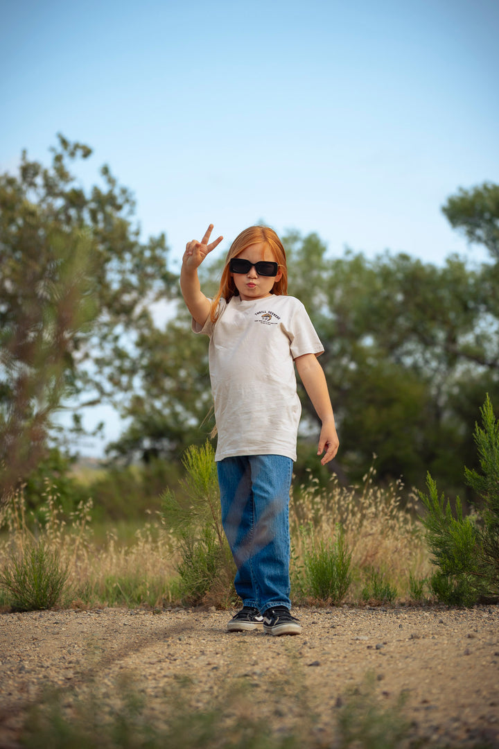 Kids Slidin' Tee - Bone