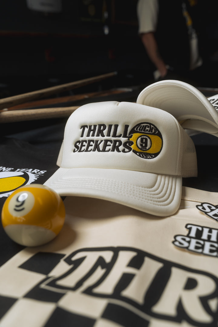 Lucky 9 Embroidered Foam Trucker