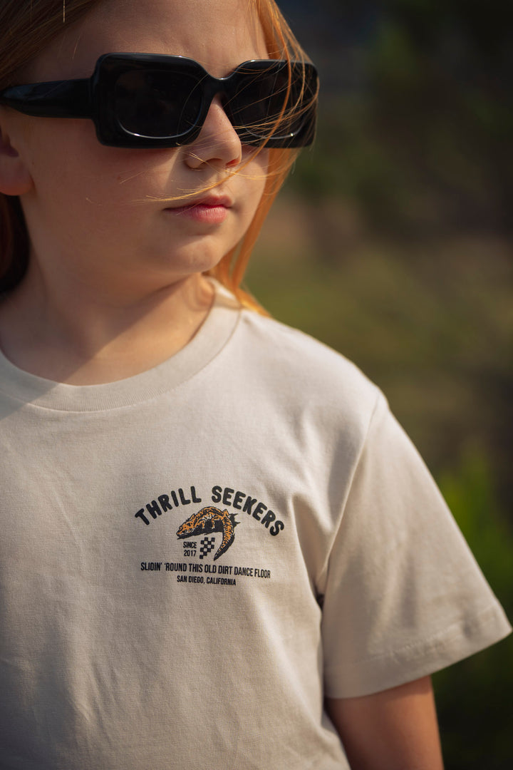 Kids Slidin' Tee - Bone