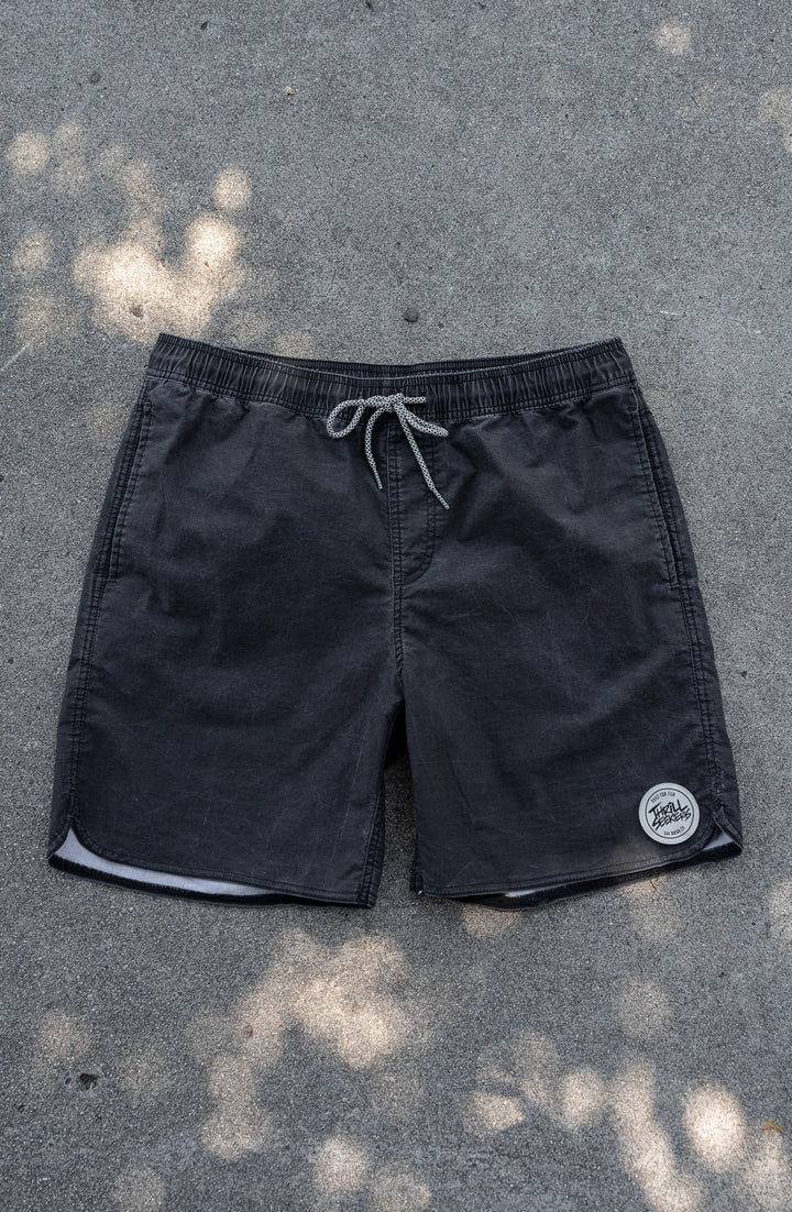 Beach Shorts - Faded Black