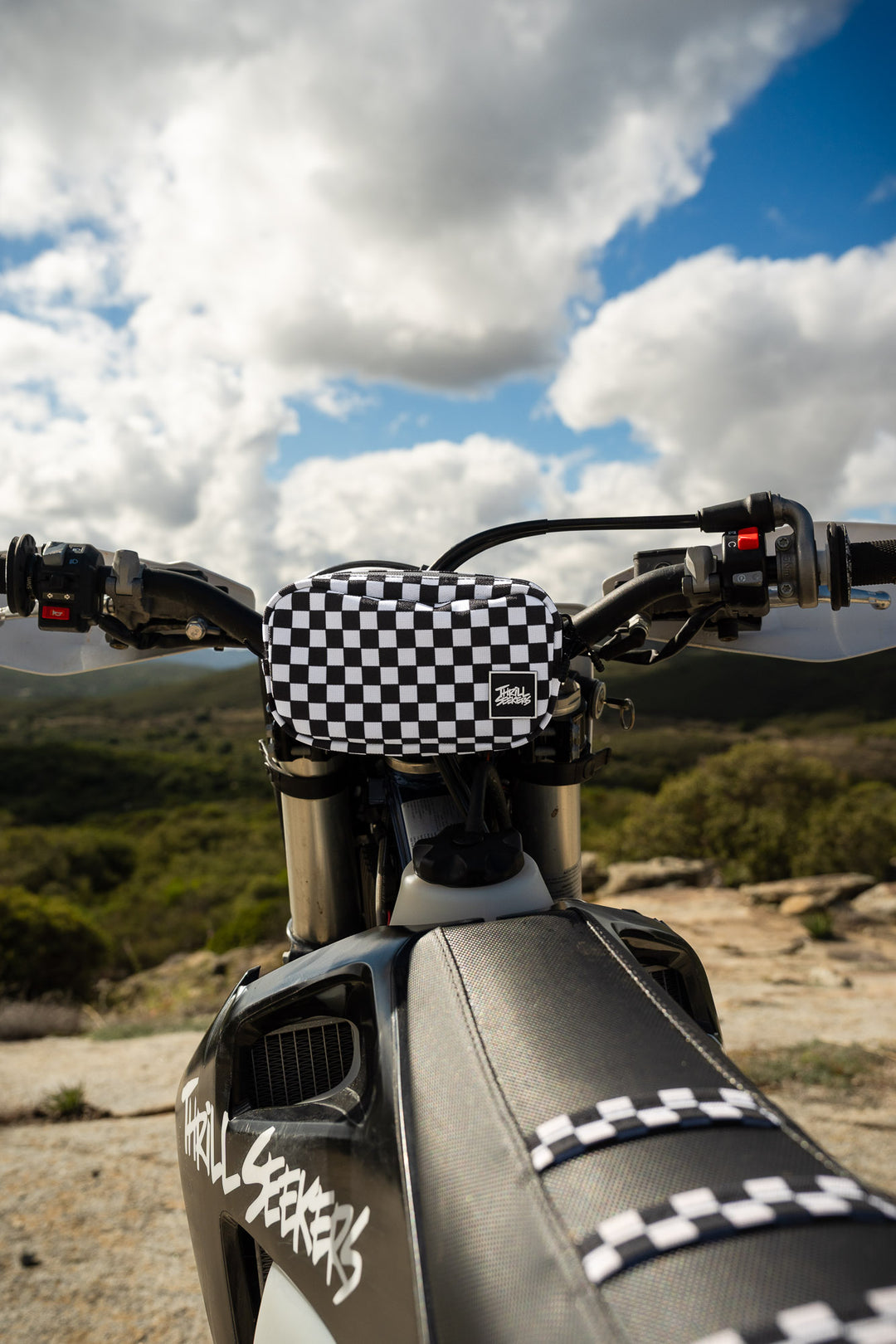 Checkered Bar Bag