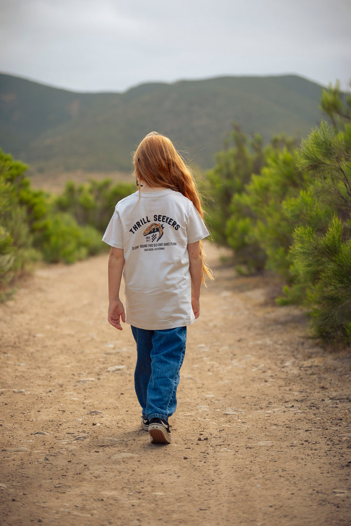 Kids Slidin' Tee - Bone
